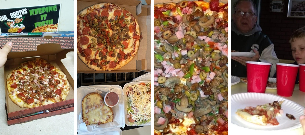 Big Brutus Pizza Menu