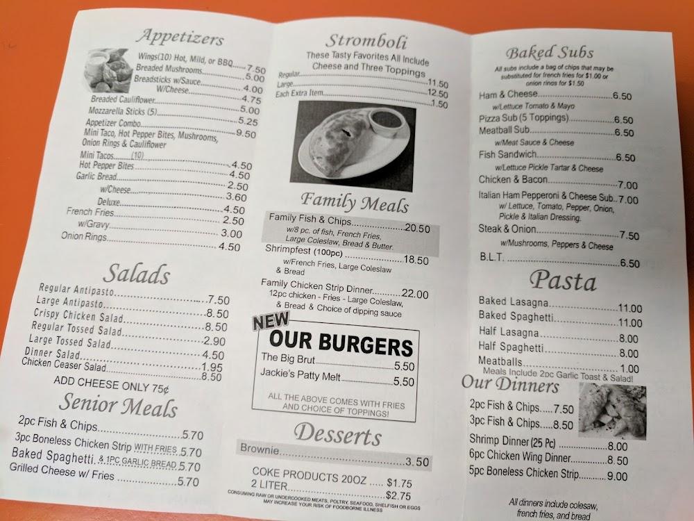 Big Brutus Pizza Menu image 1